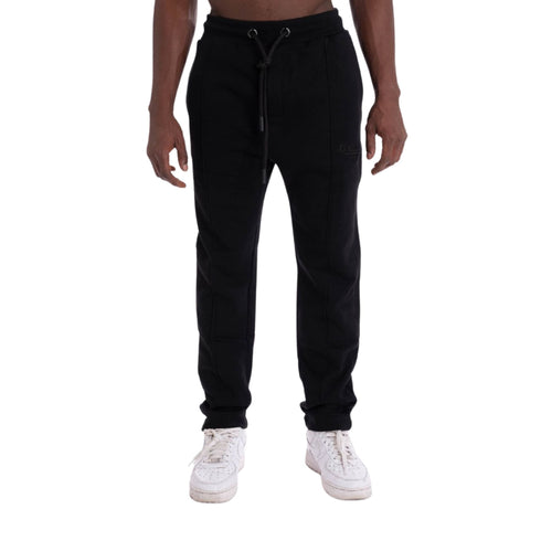 Pantalone Uomo in felpa con ricamo Nero GAELLE- Francavilla Moda